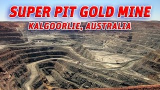 The Giant Holes Super Pit gold mine KalgoorlieAustralia Vendora [upl. by Anavrin]