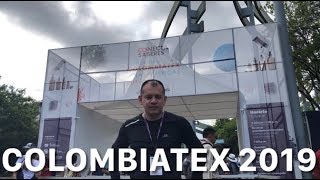 Visitamos la feria  Máquinas Confección  Colombiatex 2019  Profe Suescún  4k [upl. by Michey133]