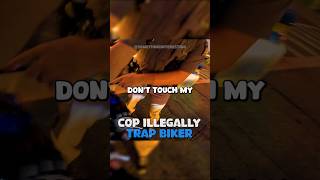 Cop ILLEGALLY TRAP Bikers 😱 [upl. by Ardnala]