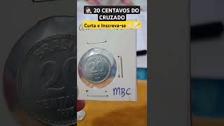 MOEDA DE 20 CENTAVOS DE 1987  Cruzado  VALORES 💲 Brazilian Coin ✅ 📶 [upl. by Gerger608]