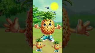 The Pineapple Dance cute funny animaldancefunny danceanimation animaldancesong [upl. by Surat]