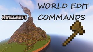 World Edit Commands That You NEED To Know [upl. by Flanders415]