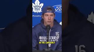 Mitch Marner dialed in Avoids contract talks at Leafs media availability torontomapleleafs [upl. by Anina]