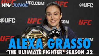 Alexa Grasso Reveals Coaching Staff Fulfills Dream to Coach The Ultimate Fighter  TUF 32 [upl. by Suhpoelc]