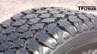 New Goodyear Wrangler Pickup Tire Tech Demo [upl. by Ayardna]