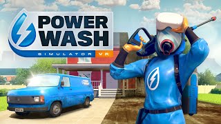 PowerWash Simulator VR  Announcement Trailer  Meta Quest 2  3  Pro [upl. by Benjamen]