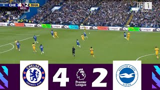 Chelsea vs Brighton 42  Premier League 202425  Match Highlights [upl. by Siroled]