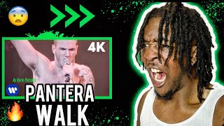 FIRST TIME HEARING Pantera  Walk Official Music Video 4K REACTION [upl. by Orest]