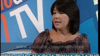 Anabel López  Mediodía en TV  Cubavisión [upl. by Lehcin]