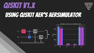 Using Qiskit v1x  Part 4  Qiskit Aers AerSimulator [upl. by Rubens18]