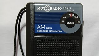 Motoradio RPM13 AM muito raro [upl. by Marja410]