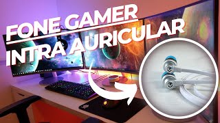 O MELHOR FONE De Ouvido GAMER IntraAuricular  Review LOGITECH G333 Com Fio Áudio e Mic INCRÍVEL [upl. by Lockhart]