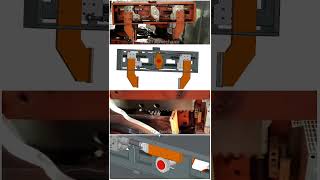 Robot gripper mechanism  robotics enginnering simulation mechanicalengineering [upl. by Ardle432]