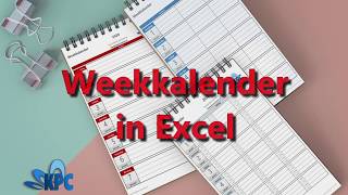 Weekkalender in Excel [upl. by Marjory]