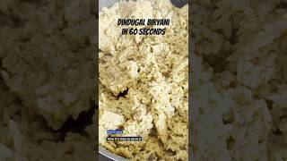 Dindugal Biryani under 60 seconds  deliciouslyyours [upl. by Anhsirk]