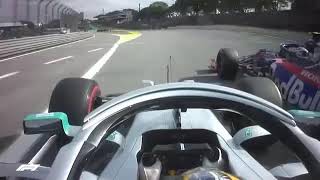 Gasly radio Brazil GP 2019 scream [upl. by Yrkcaz841]