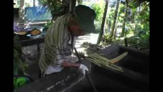 Making an umu in Rarotonga Cook Islands [upl. by Ferdy]