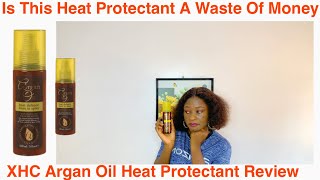 Affordable Heat Protectant ReviewXHC Heat Protectant Leave In Spray Review [upl. by Collum543]