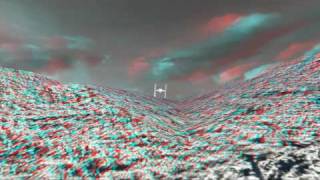 Anaglyph 3D  Landscape with inscreen 3D [upl. by Asiat]