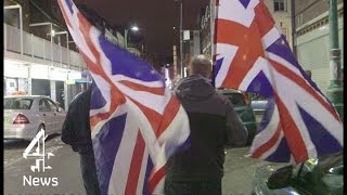 On the streets with farright extremists Britain First  Channel 4 News [upl. by Osugi]