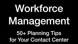 Workforce Management 50 Tips to Remember When You Create Your Workforce Plan [upl. by Ermin]