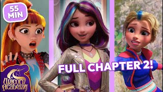 Unicorn Academy FULL CHAPTER 2 in 55 minutes 🦄  Cartoons for Kids [upl. by Yursa239]