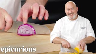 9 Essential Knife Skills To Master  Epicurious 101 [upl. by Eyaf]