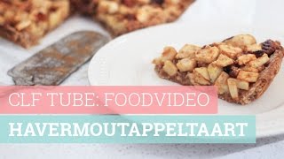 APPELTAART MET HAVERMOUT EN HONING  CHICKSLOVEFOOD [upl. by Levan797]