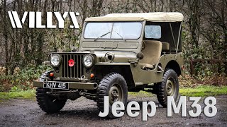 1952 Willys Jeep M38 [upl. by Einttirb]