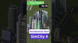 SimCity 4 Residential Mod  The Peak Residence simcity4 [upl. by Salema]