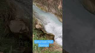 Saturnia hot springs in Tuscany Italy [upl. by Alenoel]