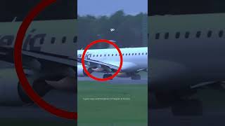 Helvetic Headache Embraer 195 LONG Landing  Fumbled Controls During Storm Ashley [upl. by Wymore]