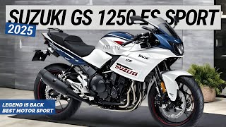 2025 SUZUKI GS 1250 ES REVEALED A tribute to legendary heritage amp future innovation  New Concept [upl. by Eikcin]