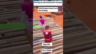 Griddy To One Thousand Day Six ❤️❤️ fortnite foryou viralvideo shorts [upl. by Atteuqcaj]