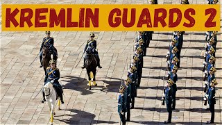 THE PRESIDENTIAL REGIMENT GUARDS MOUNTING CEREMONY IN KREMLIN MOSCOW RUSSIA AUGUST 2021 PART 2 OF 4 [upl. by Gautious]