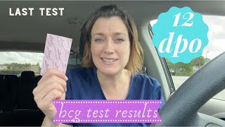 12 DPOHCG Blood Test Results [upl. by Gorman]