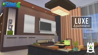 Luxe Apartment ✨💸  930 Medina Studios Stop Motion Speed Build  The Sims 4 [upl. by Ivah742]