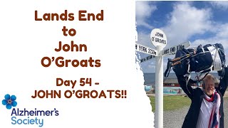 Day 54 Walking from Lands End to John OGroats  Arrival at John OGroats [upl. by Samson266]