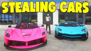 Robbing Dealership amp Selling Stolen Cars in GTA 5 RP [upl. by Ariaj]