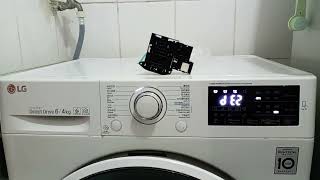 修理 LG 洗衣機 WFC1206 code dE2 門鎖壞焯高工程 高師父68278065 [upl. by Dougherty]