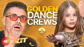 TOP 10 Golden Buzzer Dance Crews OF ALL TIME On Americas Got Talent 🇺🇸💃 [upl. by Nayrb437]