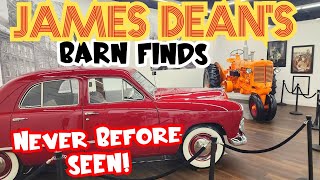 JAMES DEAN BARN FINDS Baby Crib 1st Car Bedroom at NEW JAMES DEAN MUSEUM amp Grave [upl. by Novled]