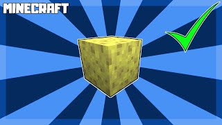 MINECRAFT  How to Get SPONGES 1164 [upl. by Duma634]