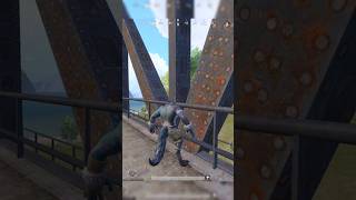 Climb bridge 🌉😐🤣😁shortvideo ytshorts bgmi bgmifunny shorts pubg [upl. by Atinyl266]