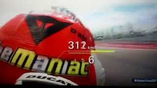 Ducati Desmosedici GP15 0320 kmh  0200 mph   Acceleration [upl. by Demmahum350]