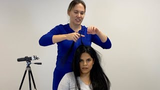 Dr Mondragon Tries HAIR CRACKING to Relieve Scalp Tension  LOUD Neck Spine and Hip Pops [upl. by Mcclimans]