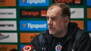 TLAČOVÁ KONFERENCIA  MFK Skalica  ŠK Slovan Bratislava  23 [upl. by Halimak]