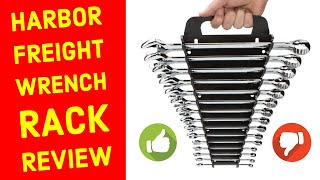 Harbor Freight Pittsburgh Wrench Rack Review Plus Free DIY Wrench Rack Tool Organizer [upl. by Anyat]