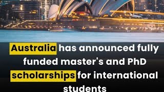 quotHow to Get a Fully Funded Scholarship in Australia StepbyStep Guidequot [upl. by Odarbil]