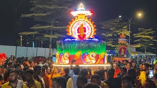 Multiple Kavadis at Kallumalai Temple Ipoh Thaipusam 2024 🌟🕊️  Sacred Unity Unveiled [upl. by Enoid]